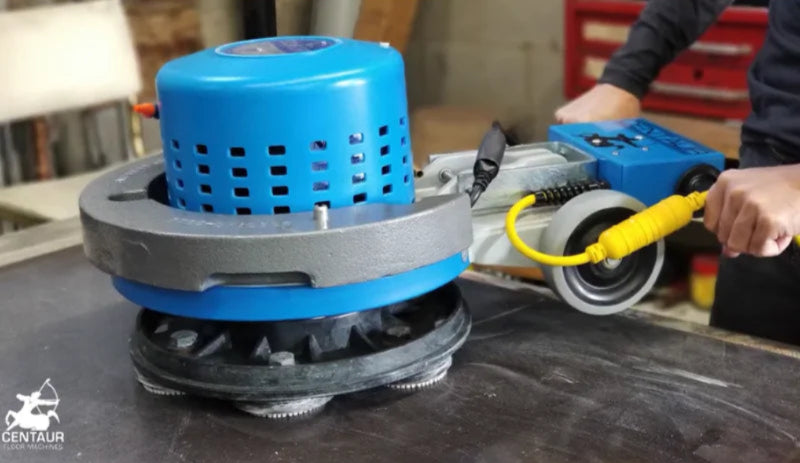 CENTAUR Stonechat Mini Commercial Floor Grinder and Polisher table