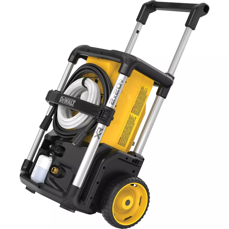 DEWALT 2X20V MAX* Brushless Pressure Washer Kit with FLEXVOLT®, Battery Powered, 1600 PSI, 1.2 GPM