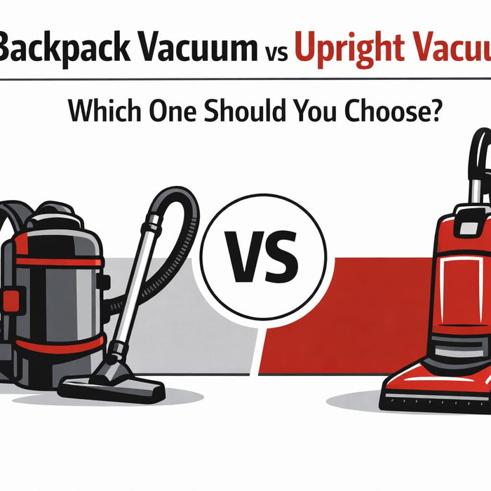 Backpack Vacuum vs Upright Vacuum