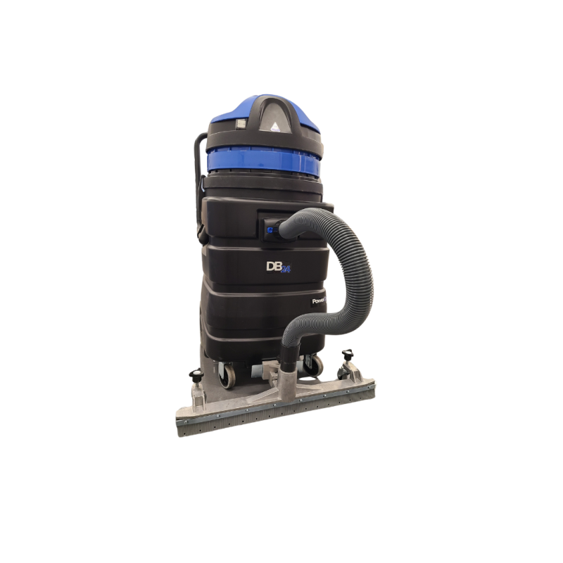 DUSTBANE 24 Gal Wet/Dry Vacuum with Front Mount Squeegee DB24-FMS complete