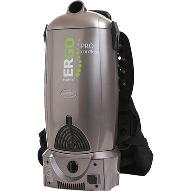Atrix Ergo Pro Cordless Backpack Vacuum, Dry, 2 US Gal
