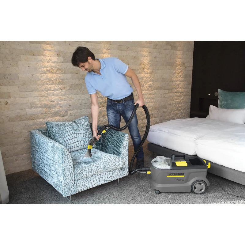 Karcher Puzzi™ 10/1 Spray-Extraction Carpet Cleaner cleaing