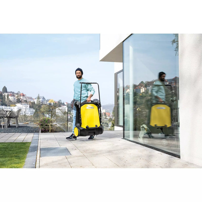  Karcher S 6 Twin *KNA Push Sweeper, Manual, 33" Sweeping Width carry