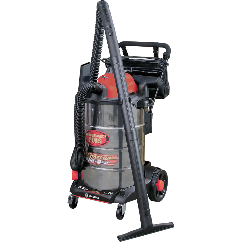  King Canada Vacuum, Wet-Dry, 6.5 HP, 16 US Gal. 