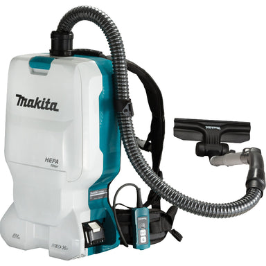 Makita LXT Cordless Backpack Vacuum Cleaner, 1.6 US Gal.