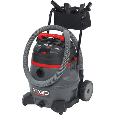  Ridgid NXT Industrial Vacuum with Cart, Wet-Dry, 6 HP, 14 US 