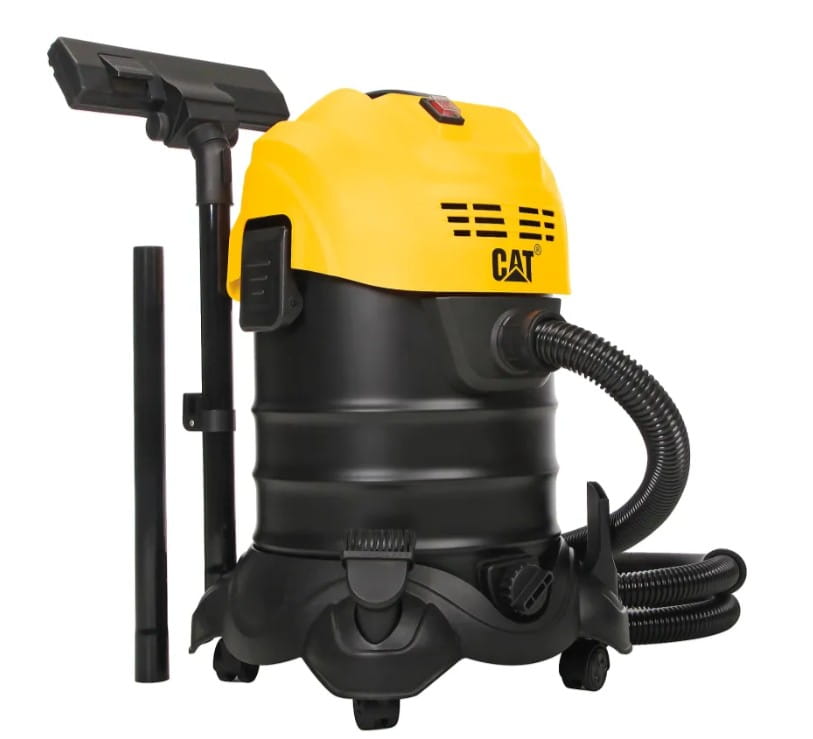 Cat C06V Stainless Steel HEPA Wet/Dry Vacuum, 6.6 Gallon Cap.