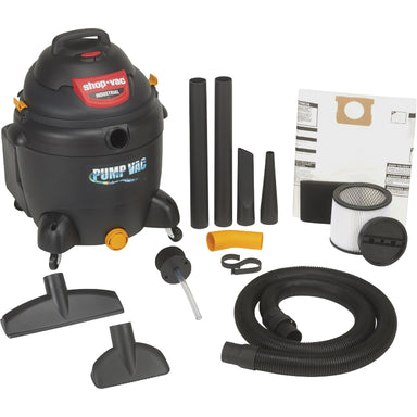  Shop Vac Built-In Pump Shop Vacuum, Wet-Dry, 6 HP, 18 US Gal.