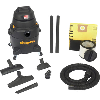  Shop Vac Deluxe Shop Vacuum, Wet-Dry, 6 HP, 8 US Gal