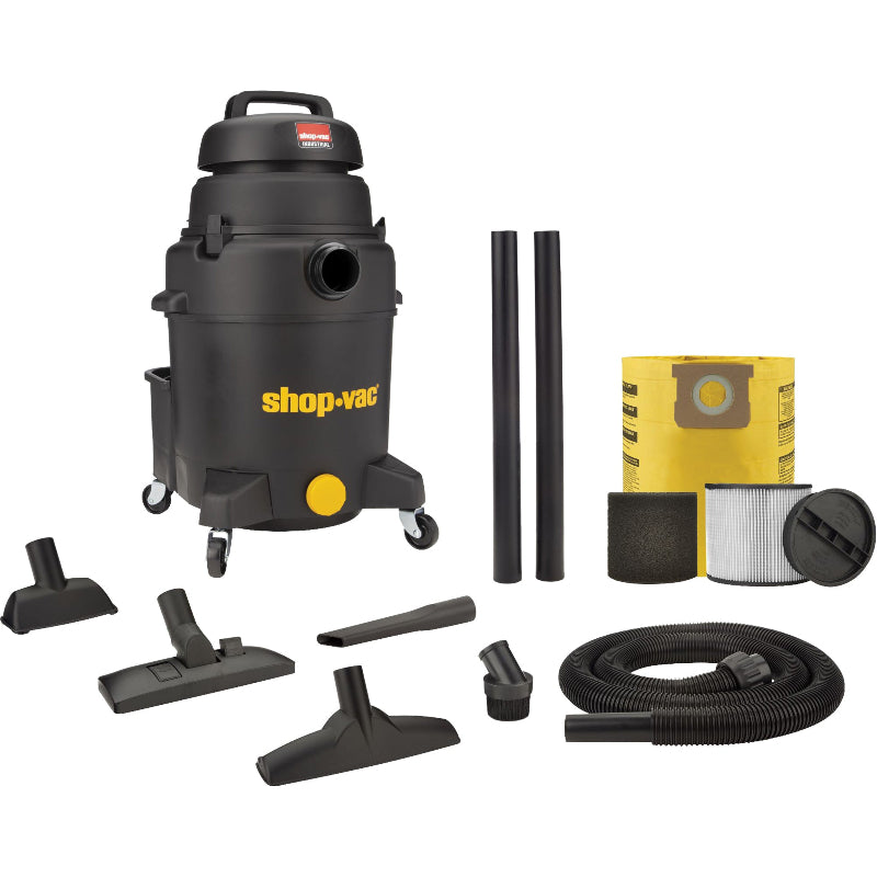 Shop Vac Shop Vacuum, Wet-Dry, 6 HP, 10 US Gal.