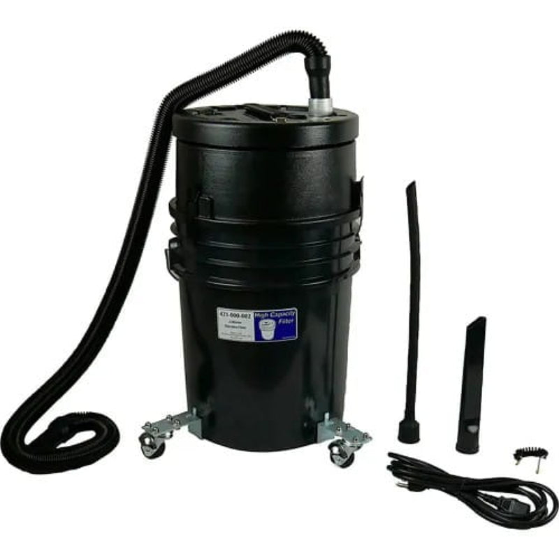 Atrix High Capacity ESD Safe Vacuum 5 Gallon with hose and cleaning accessories
