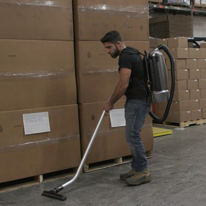 Atrix VACBPAIC cordless backpack commercial vacuum for professional cleaning companies and janitorial services