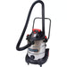 Aurora Tools 16-gallon stainless steel wet dry vacuum front view