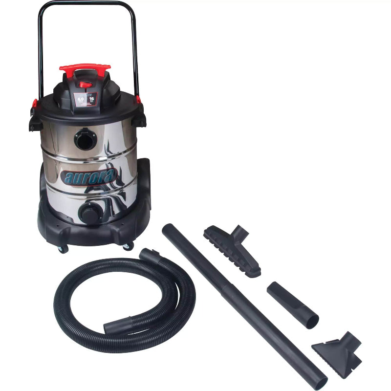 Floor brush attachment for Aurora Tools commercial wet dry vacuum