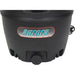 16-gallon tank capacity of Aurora Tools commercial wet dry vacuum