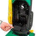 Disposable bag compartment open on Bissell BigGreen PowerForce vacuum