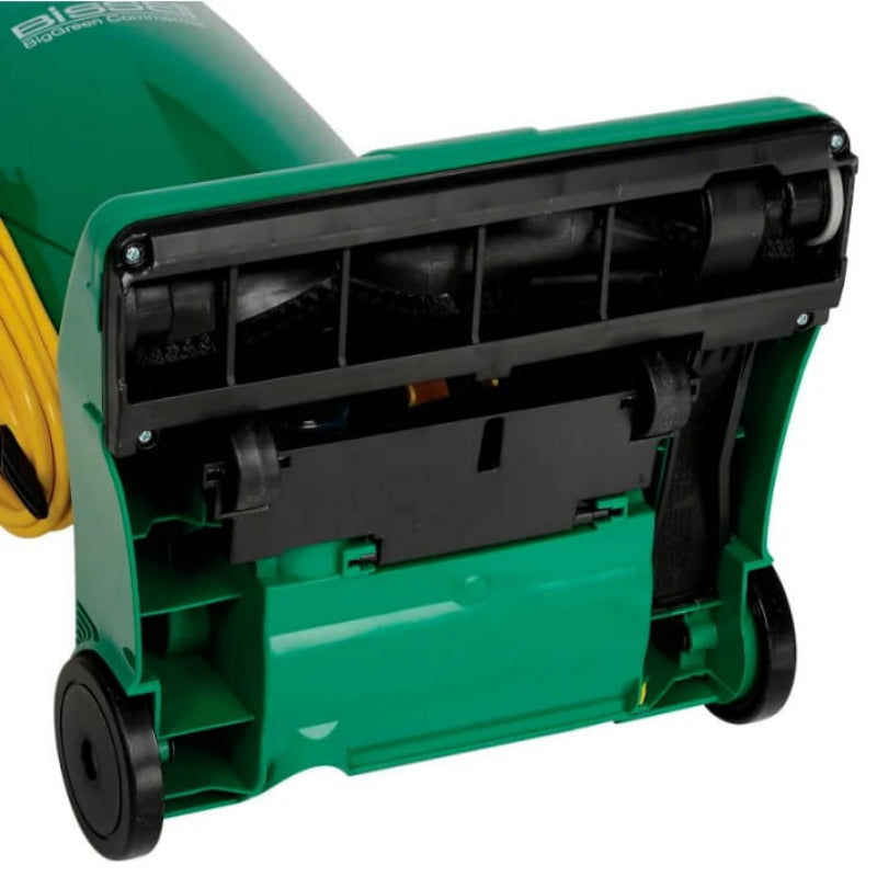 Brush roll detail on Bissell BigGreen PowerForce upright vacuum