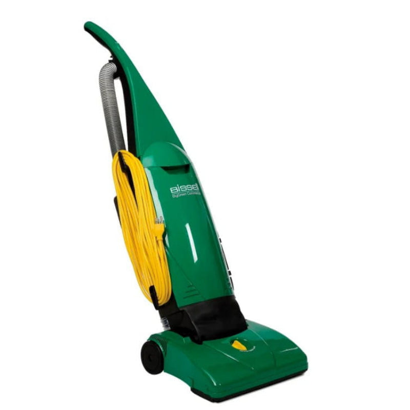 Bissell BigGreen Commercial PowerForce 13 inch upright vacuum front view