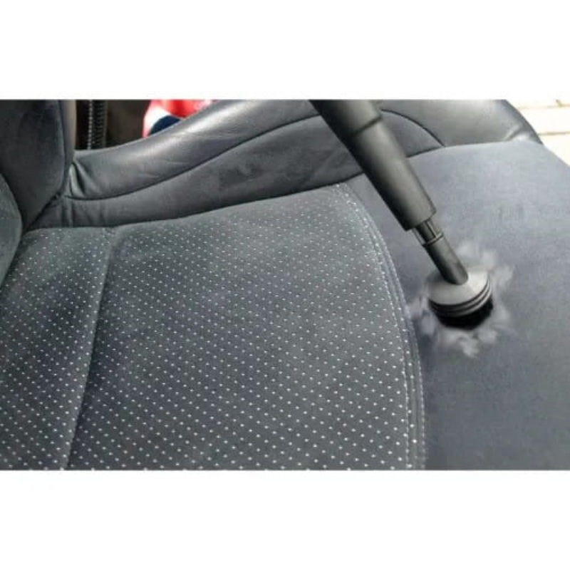 BISSELL Hercules Vapor Scrub steam cleaner used for upholstery cleaning