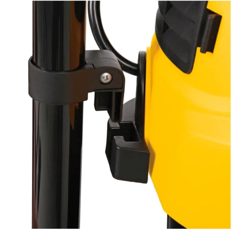 Onboard extension wand storage on the Cat C06V commercial wet dry vacuum