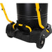 CAT C16V commercial vacuum rear wheels and caster design