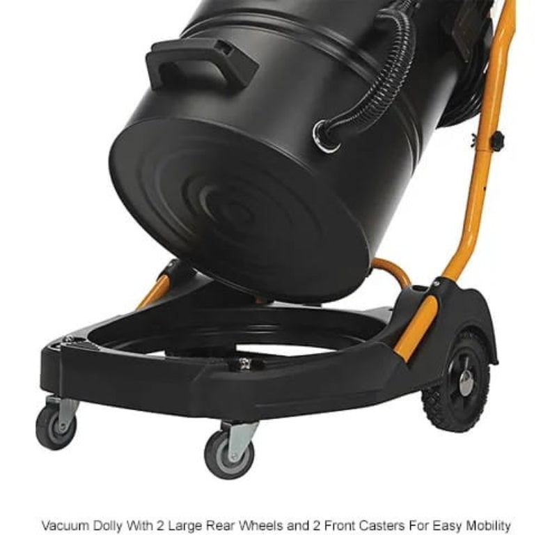 CAT C16V removable 16 gallon vacuum canister for easy emptying