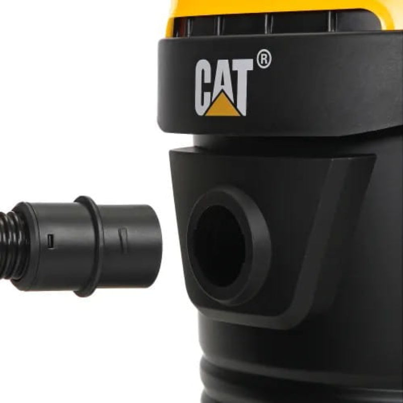 CAT C16V wet dry vacuum hose connection