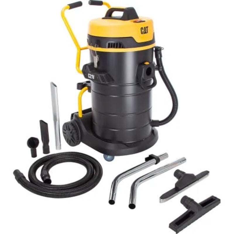 CAT C21V 21 Gallon HEPA Wet Dry Vacuum with included accessories