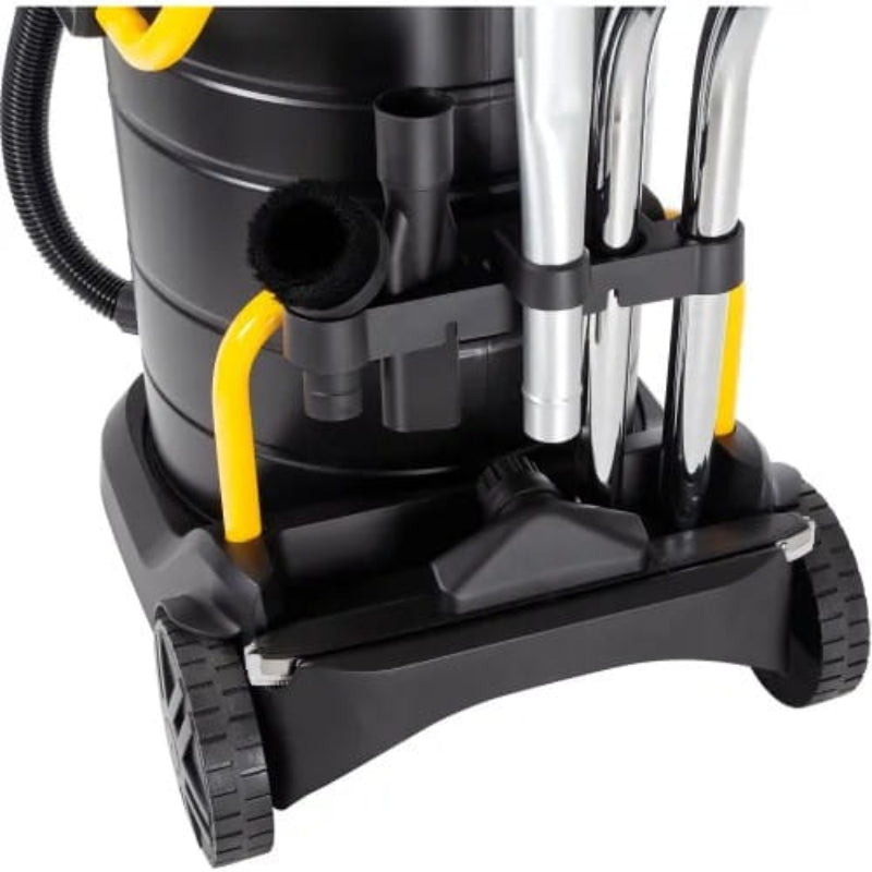 CAT C21V wet dry vacuum onboard accessory and tool storage