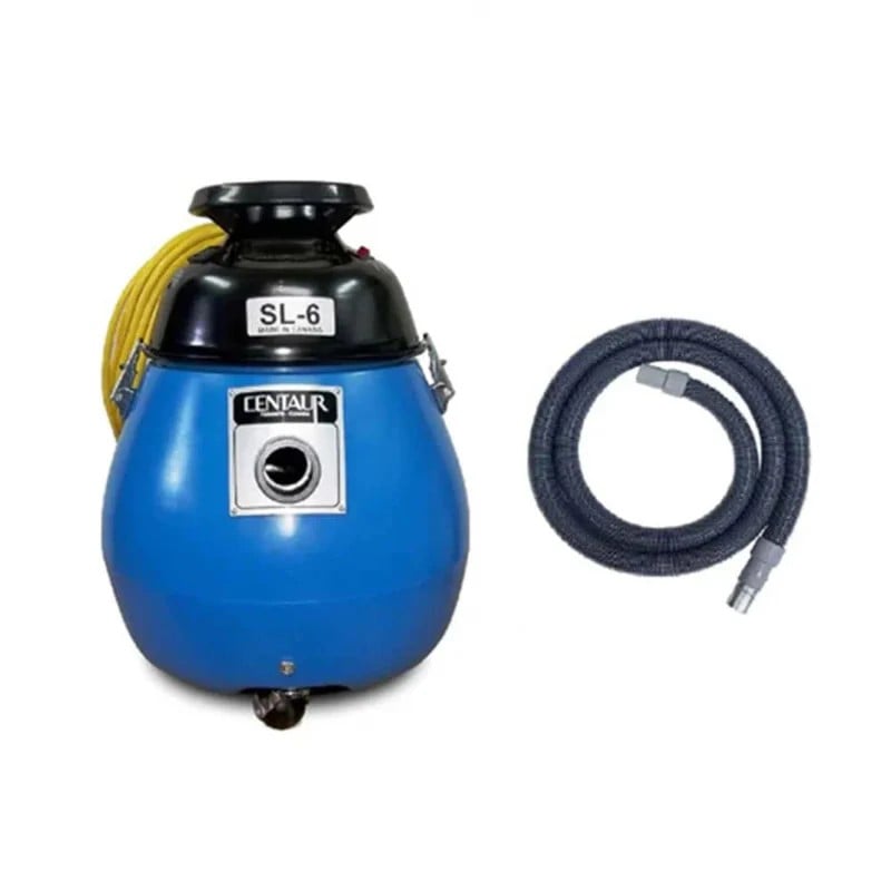 Centaur SL-6 commercial wet and dry vacuum with 10-foot hose; floor tools sold separately