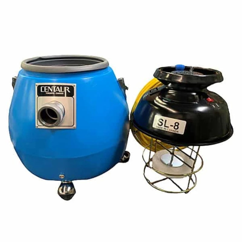 Side View of Centaur SL8 Heavy-Duty Wet and Dry Commercial Vacuum Cleaner