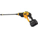 DEWALT 20V MAX 550 PSI portable power cleaner with ergonomic handle design