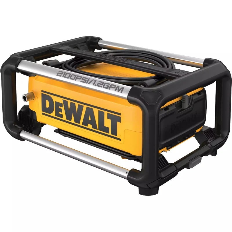 Rear View of DEWALT 2100 PSI Electric Cold Water Pressure Washer