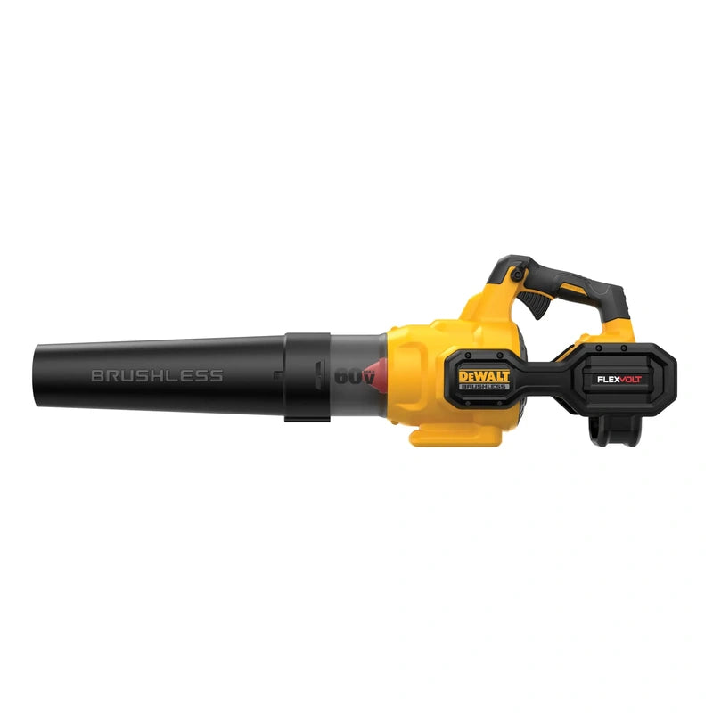 DEWALT DCBL772B FLEXVOLT 60V axial leaf blower tool-only side view