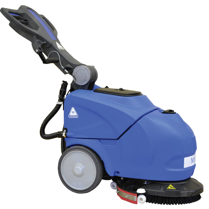 Dustbane Hurricane Mini automatic floor scrubber with 14 inch scrubbing width