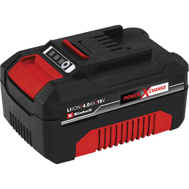 Einhell 18V 4.0Ah Power X-Change lithium-ion battery for cordless commercial cleaning equipment and professional maintenance tools