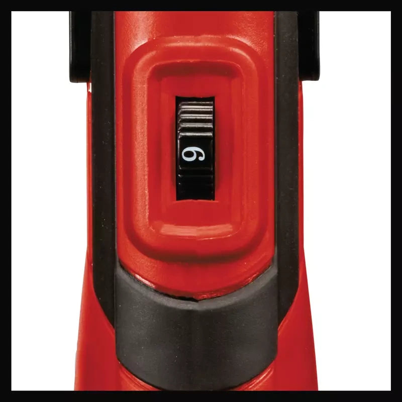 Einhell 36V snow shovel adjustable speed control dial