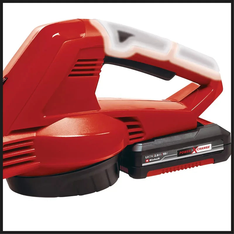 Einhell 3433543 blower soft-grip handle and included 2.0 Ah battery