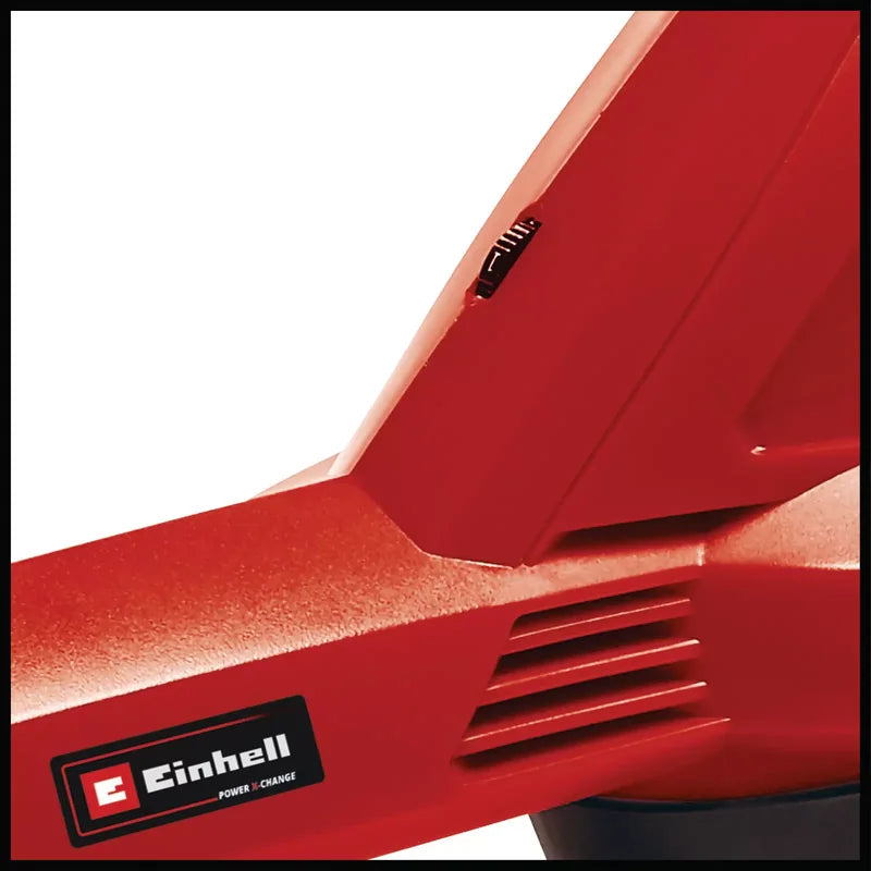 Einhell 3433543 leaf blower six-level electronic speed control detail