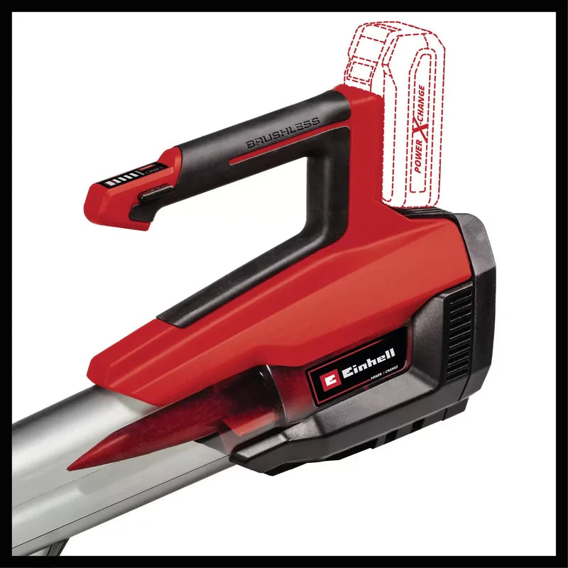 Einhell 3433556 blower balance handle and Power X-Change battery slot
