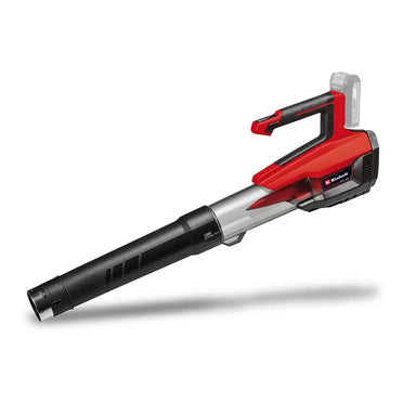 Einhell 3433556 cordless leaf blower tool-only product view with battery position