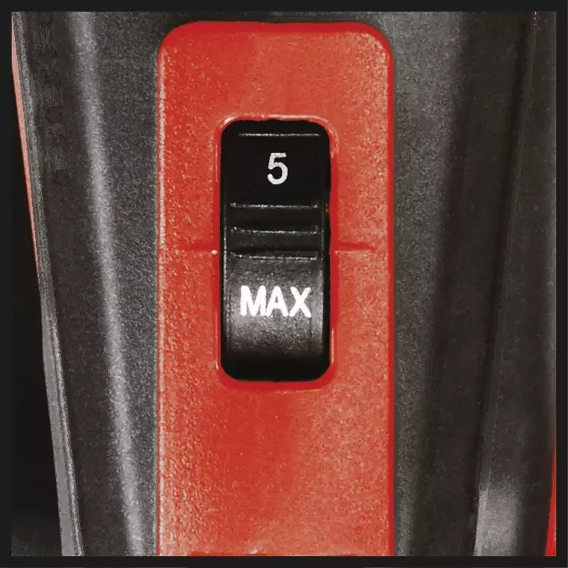 Einhell 3433617 leaf blower electronic speed control with level 5 and MAX