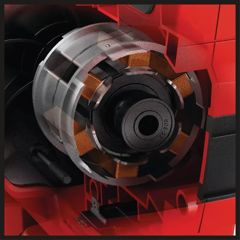 Einhell VENTURRO brushless motor cutaway graphic