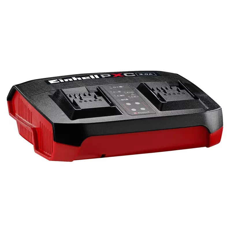 Einhell 18V Power X-Change dual-port battery charger product view