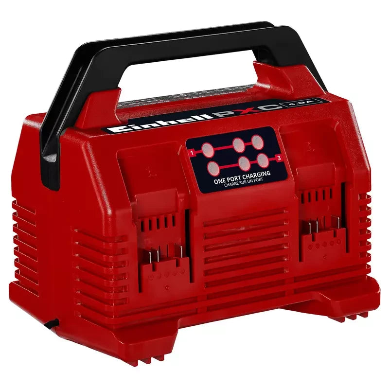 Einhell 18V Power X-Change four-port fast charger product view