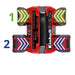 Einhell four-port charger showing two-pair automatic charging sequence