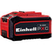 Einhell 5.0–8.0Ah 18V Power X-Change lithium-ion battery for cordless commercial cleaning equipment and professional maintenance tools.