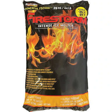 Firestorm 20 kg single bag front packaging; sold in a pack of ten