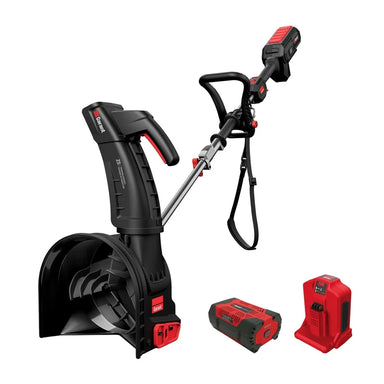 Garant 85805 cordless snow shovel with included 62V battery and charger