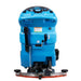 Rear view of Global Industrial commercial walk-behind auto scrubber